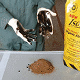 Isol8 cleans hands